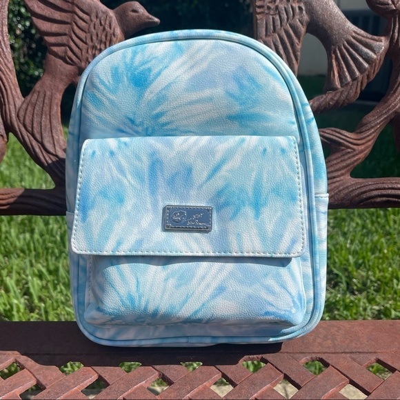 Betsey Johnson Handbags - NWT LUV Betsey By Betsey Johnson Mid Size Backpack Seaside Tie Dye